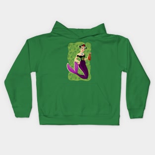 fan mermaid Kids Hoodie